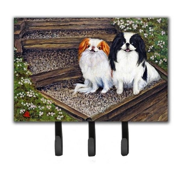 Carolines Treasures Carolines Treasures MH1047TH68 Japanese Chin Daddys Girls Leash & Key Holder MH1047TH68 - main